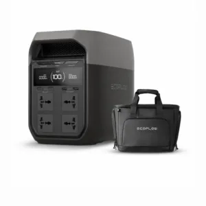 Estación de energía portátil Ecoflow DELTA 3 (1800W) + Bolsa Impermeable