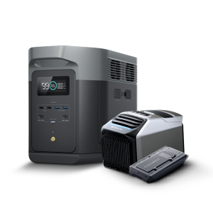 DELTA 2 Max + Aire acondicionado portátil WAVE 2 + Regalo Batería Adicional