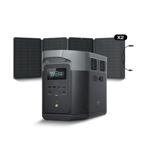 EcoFlow DELTA 2 Max + Panel Solar 160W (2 unidades)