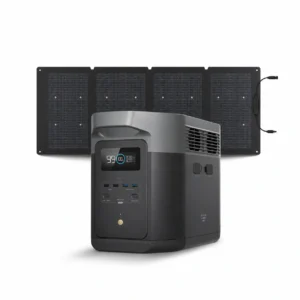 Estación de Energía Portátil EcoFlow DELTA 2 Max + Panel Solar Portátil 220W (x2 UN)