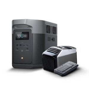 DELTA 2 Max + Aire acondicionado portátil EcoFlow WAVE 2 + REGALO Bateria Adicional