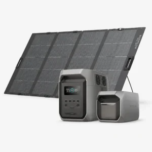Ecoflow DELTA 3 (1500) + Batería adicional DELTA 3 + Panel Solar 220W