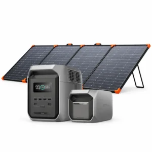 Combo Kit solar ecoflow Ecoflow DELTA 3 (EU) + Batería adicional DELTA 3 + Panel Solar 450W